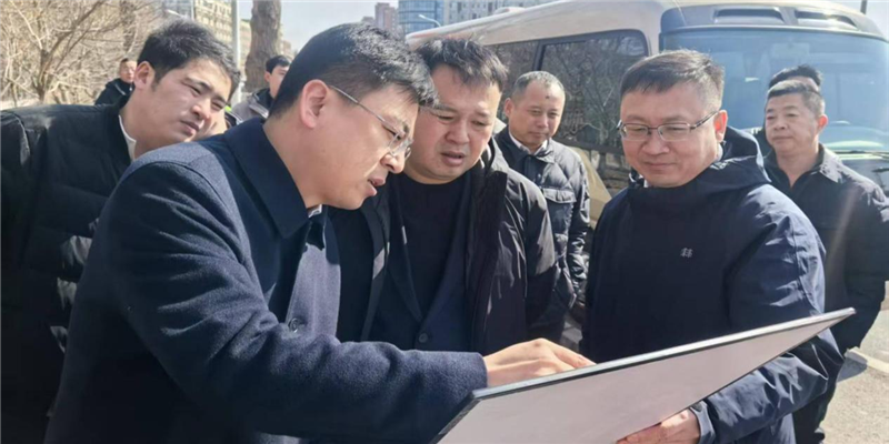 周嘹亮走访调研区内重点项目建设希望情形